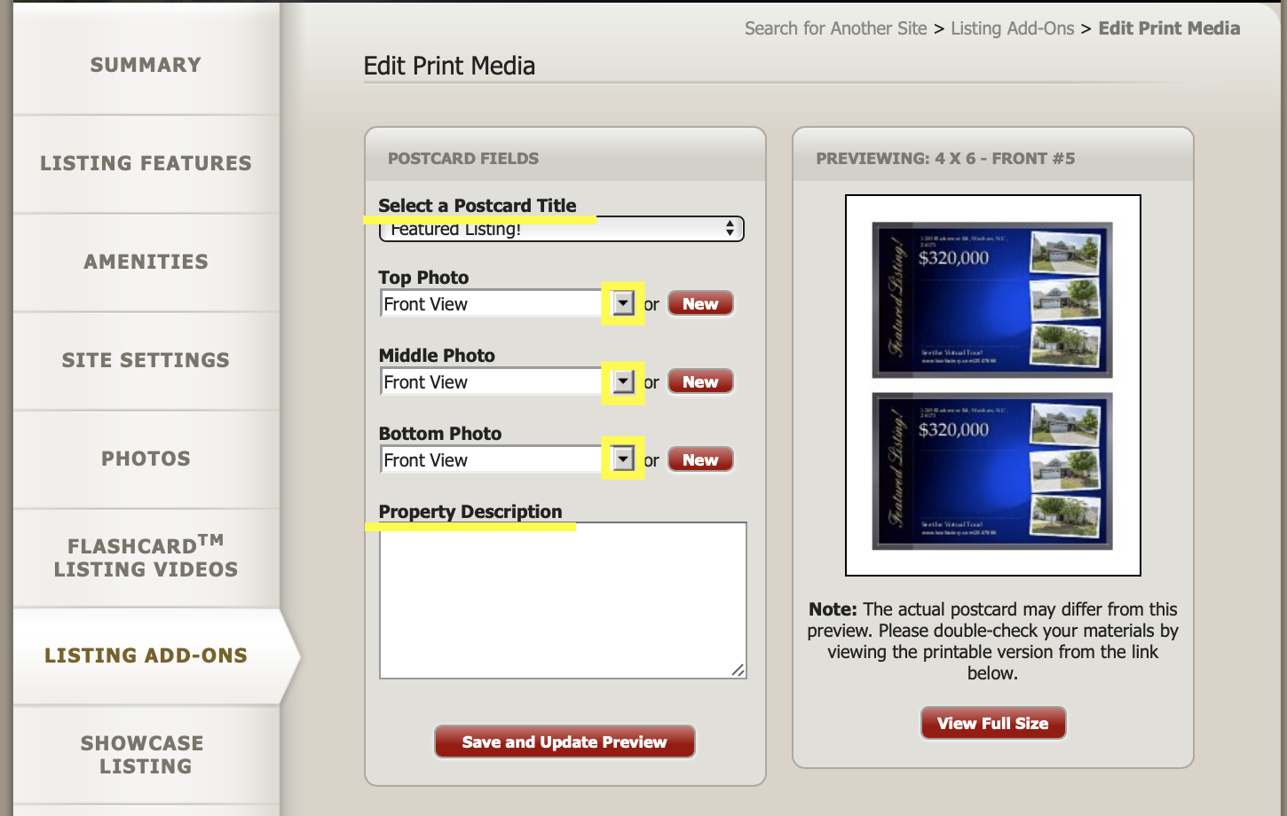 Creating a Postcard – Collabra Technology Support